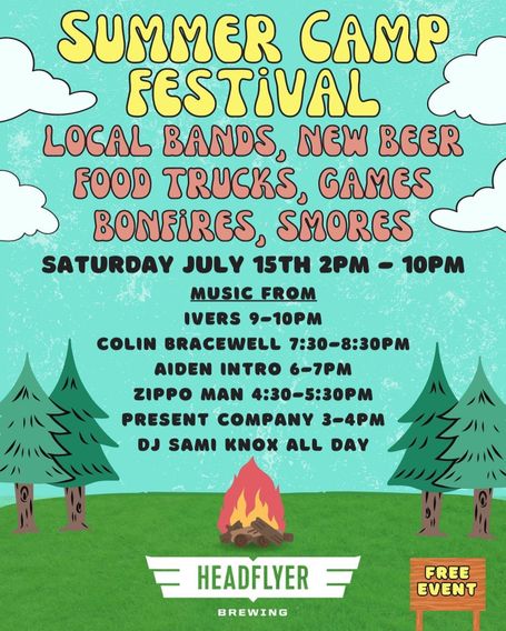 Summer Camp Music and Beer Fest! 2023 Headflyer Brewing - Minneapolis, Mn