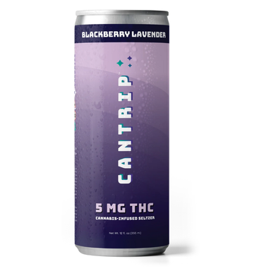 $5 +tax THC Blackberry Lavender Cantrip Seltzer